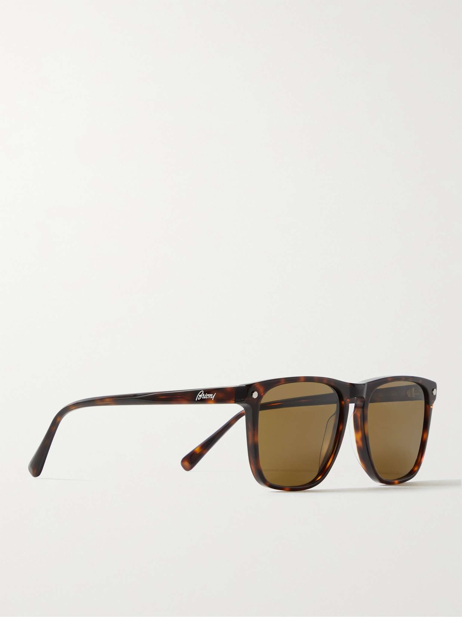 Square-Frame Tortoiseshell Acetate Sunglasses - 3