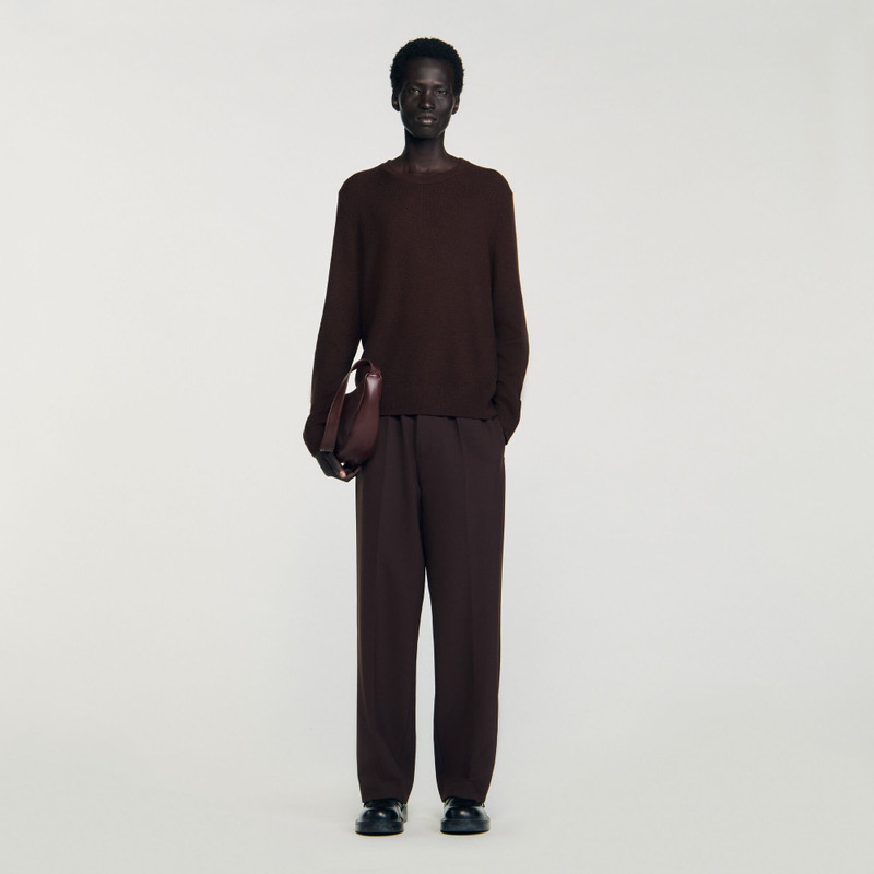 Sandro TEXTURED KNIT SWEATER outlook