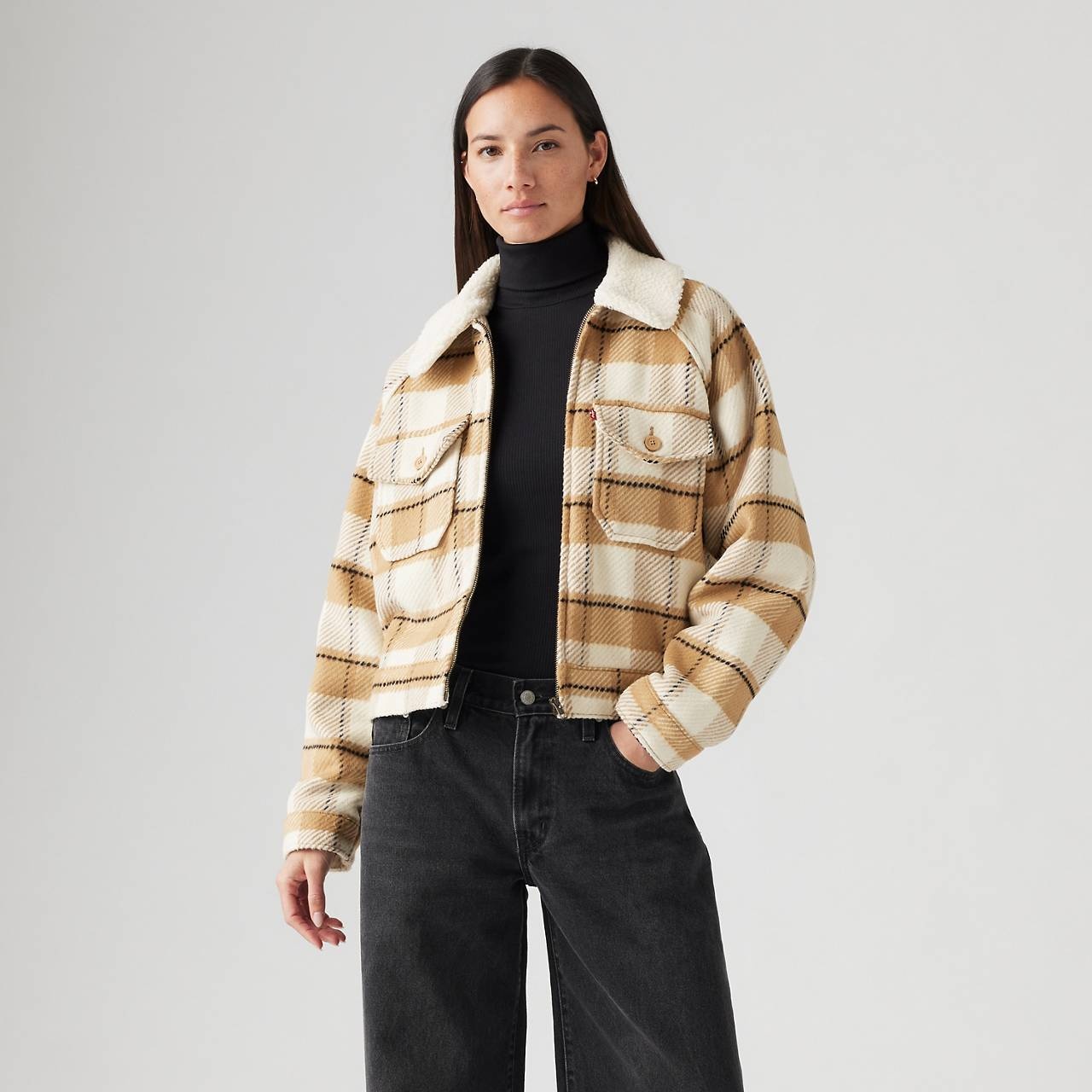 SHRUNKEN '90S FLANNEL JACKET - 2