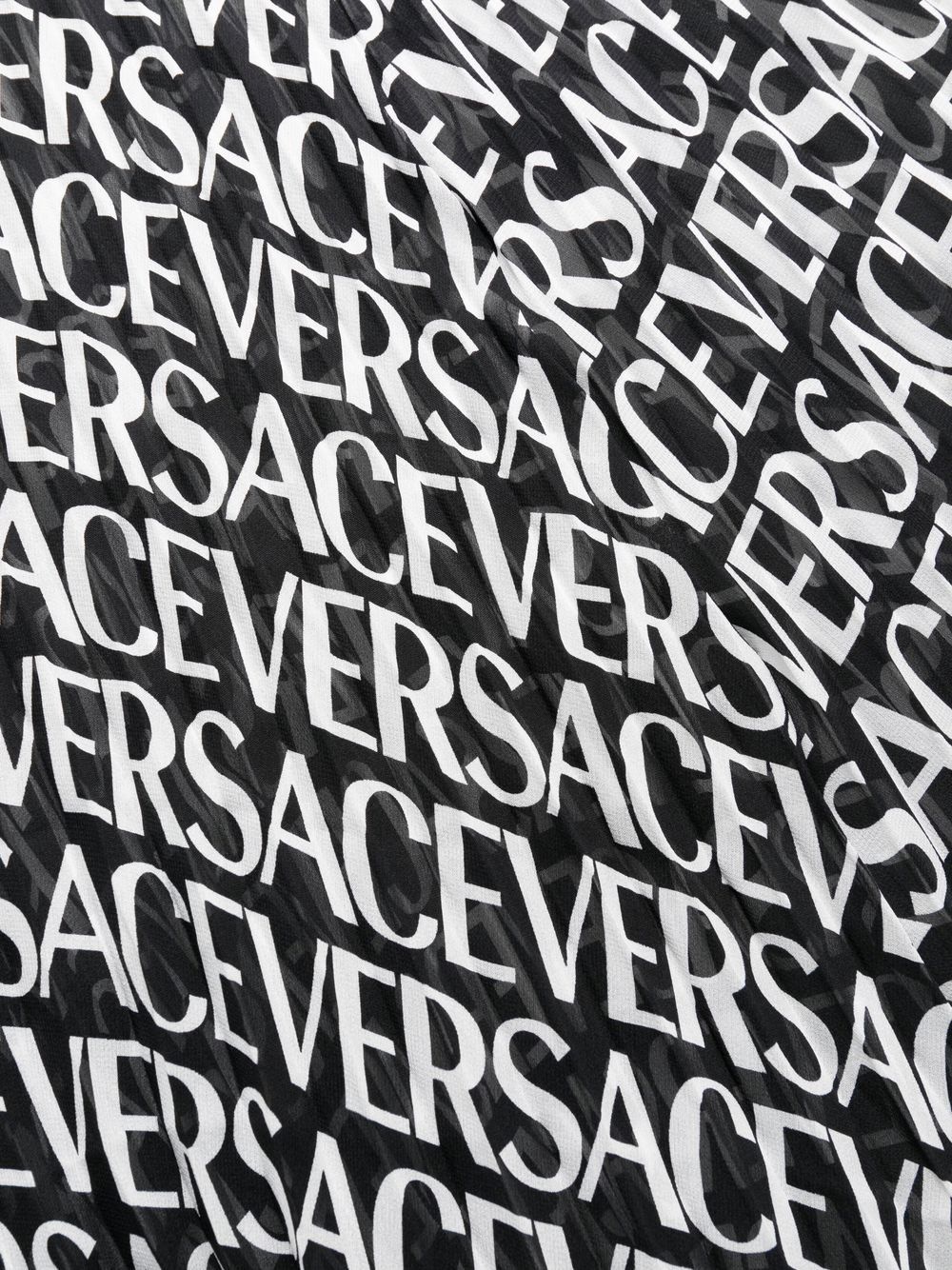 logo-print midi dress - 6