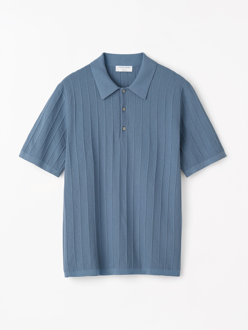 Erros C Textured Knit Polo 1