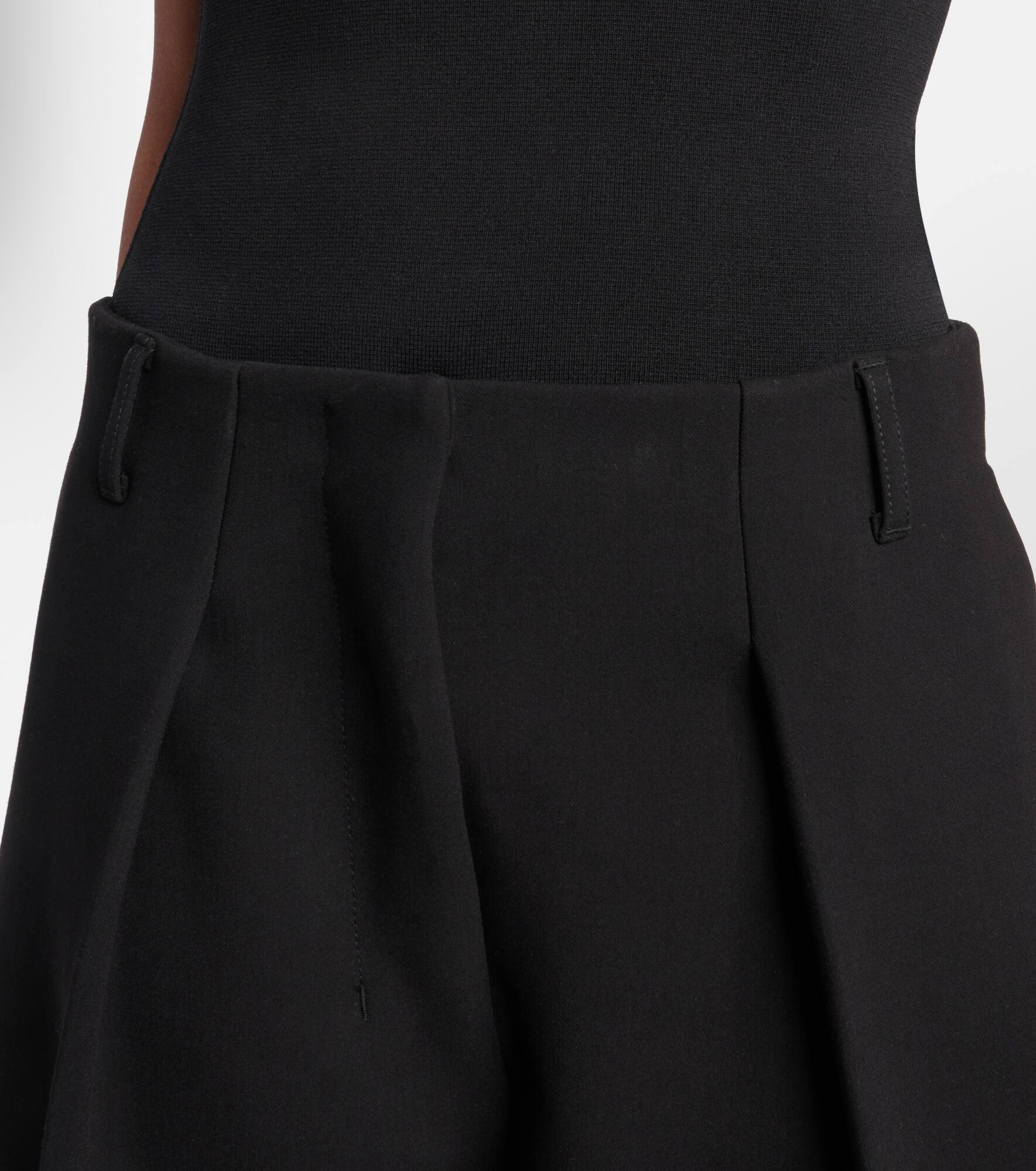 Oval wide-leg pants - 4