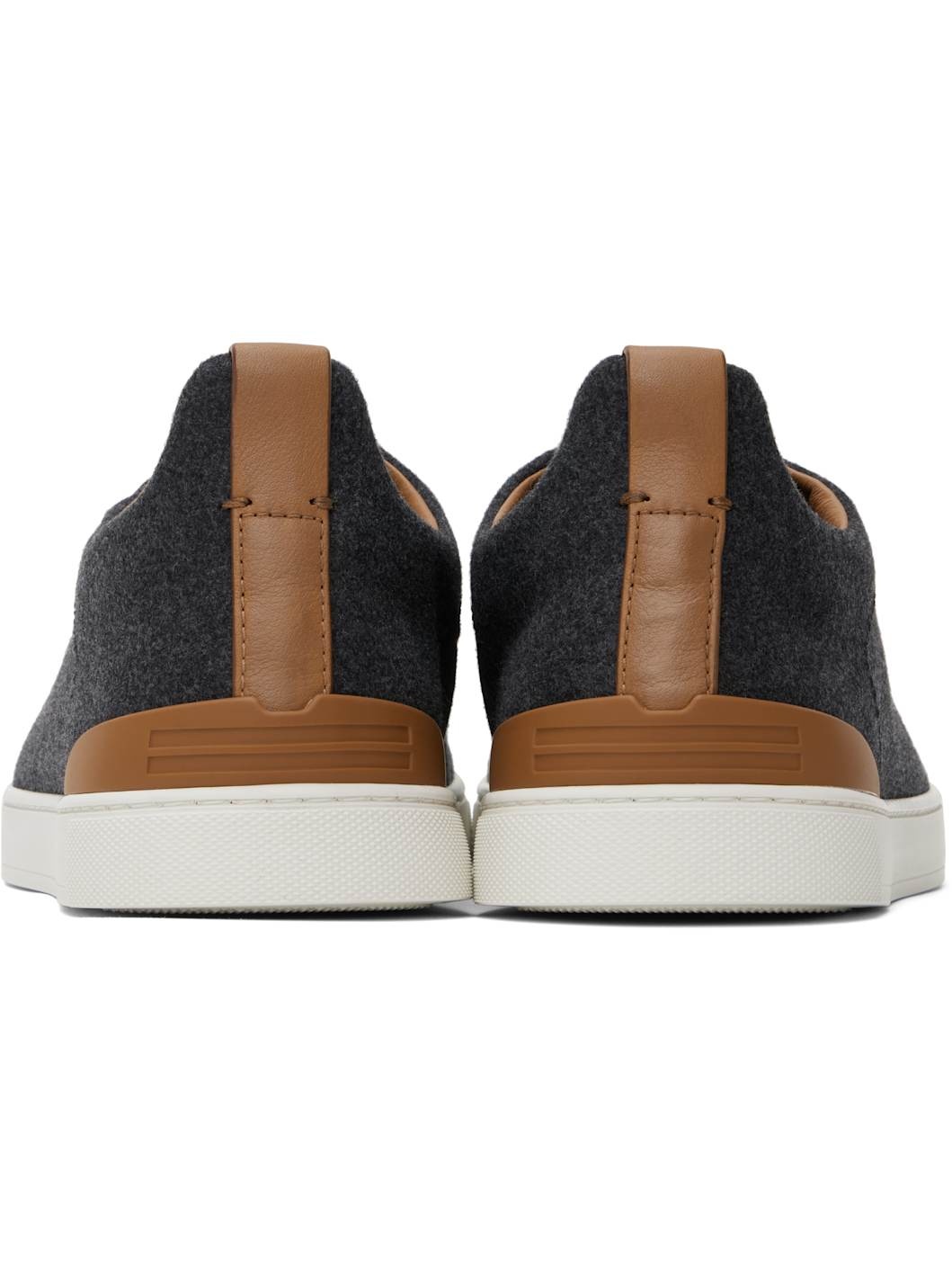 Gray #UseTheExisting Triple Stitch Sneakers - 2