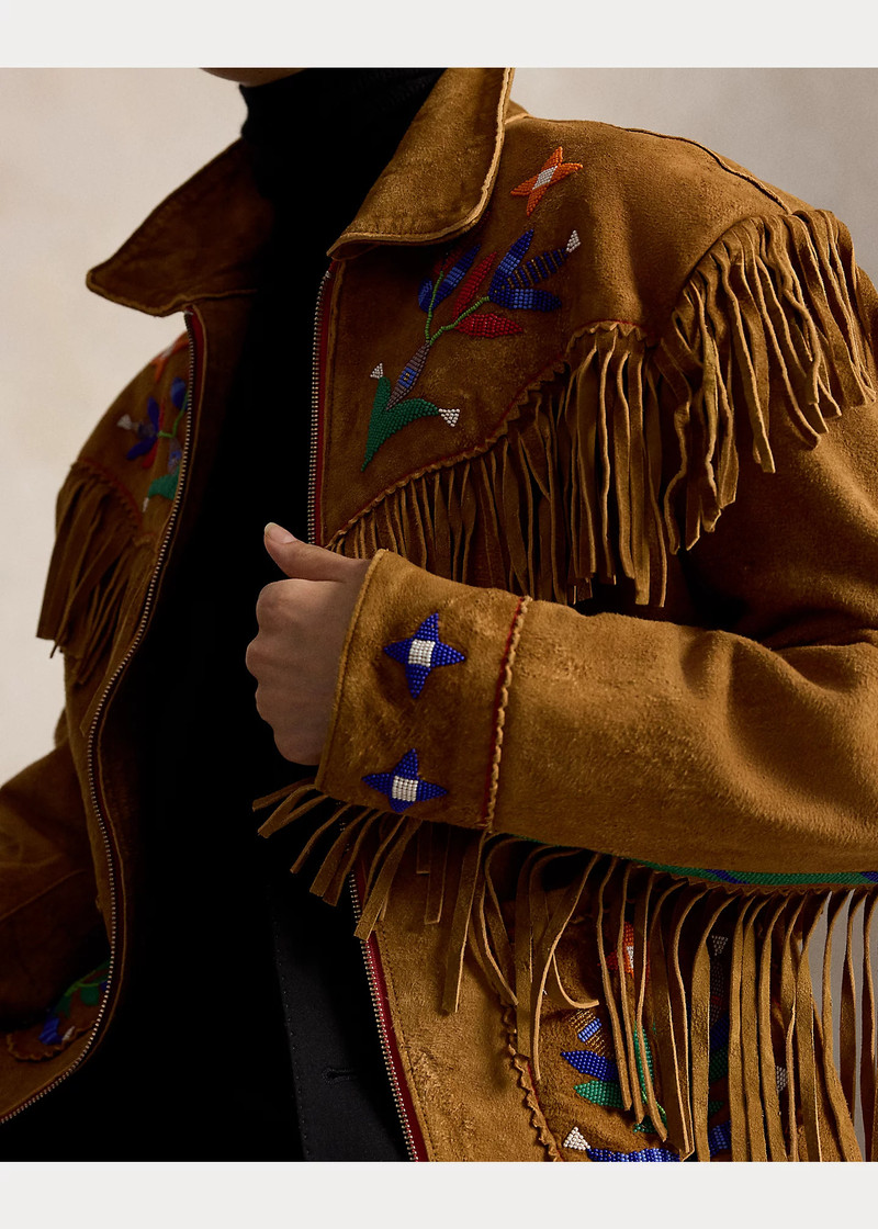 PRL x TÓPA Standing Sage Fringe Jacket 8