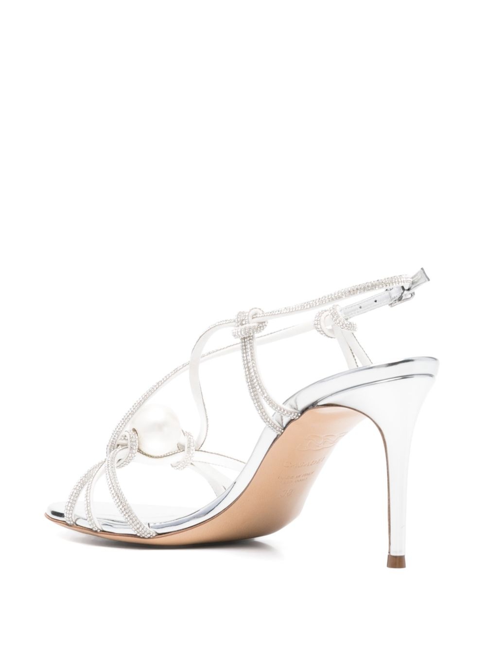 80mm crystal-embellished sandals - 3