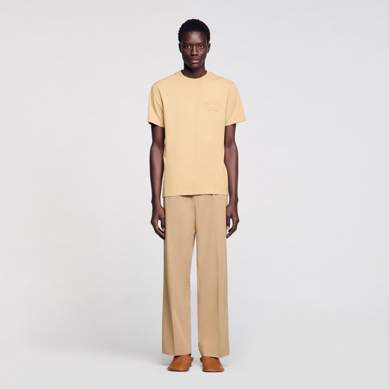 Sandro WORN-EFFECT T-SHIRT outlook