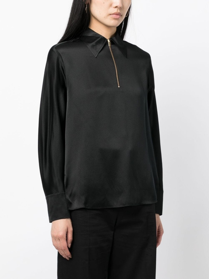 silk long-sleeve blouse 3