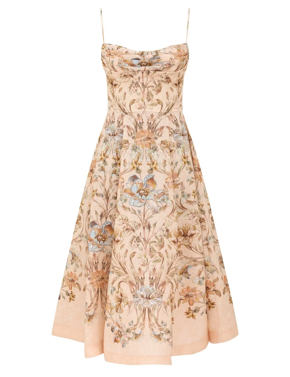 ASCENT TUCK MIDI DRESS - 1