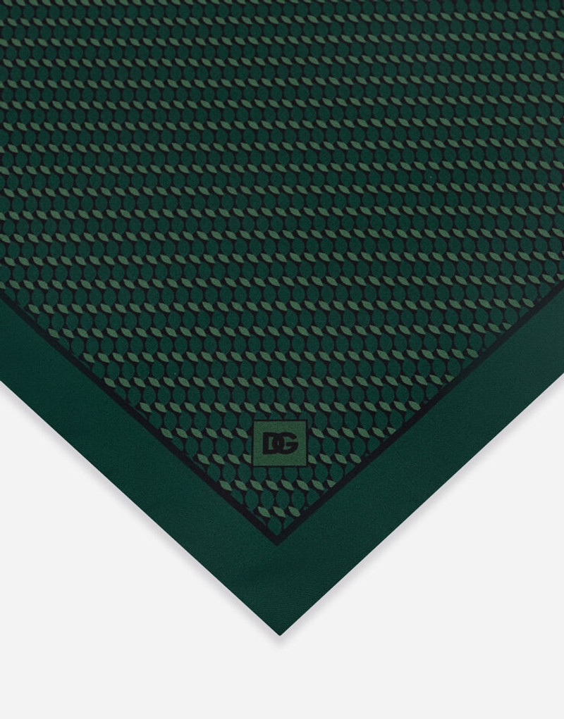 Dolce & Gabbana Printed silk pocket square outlook