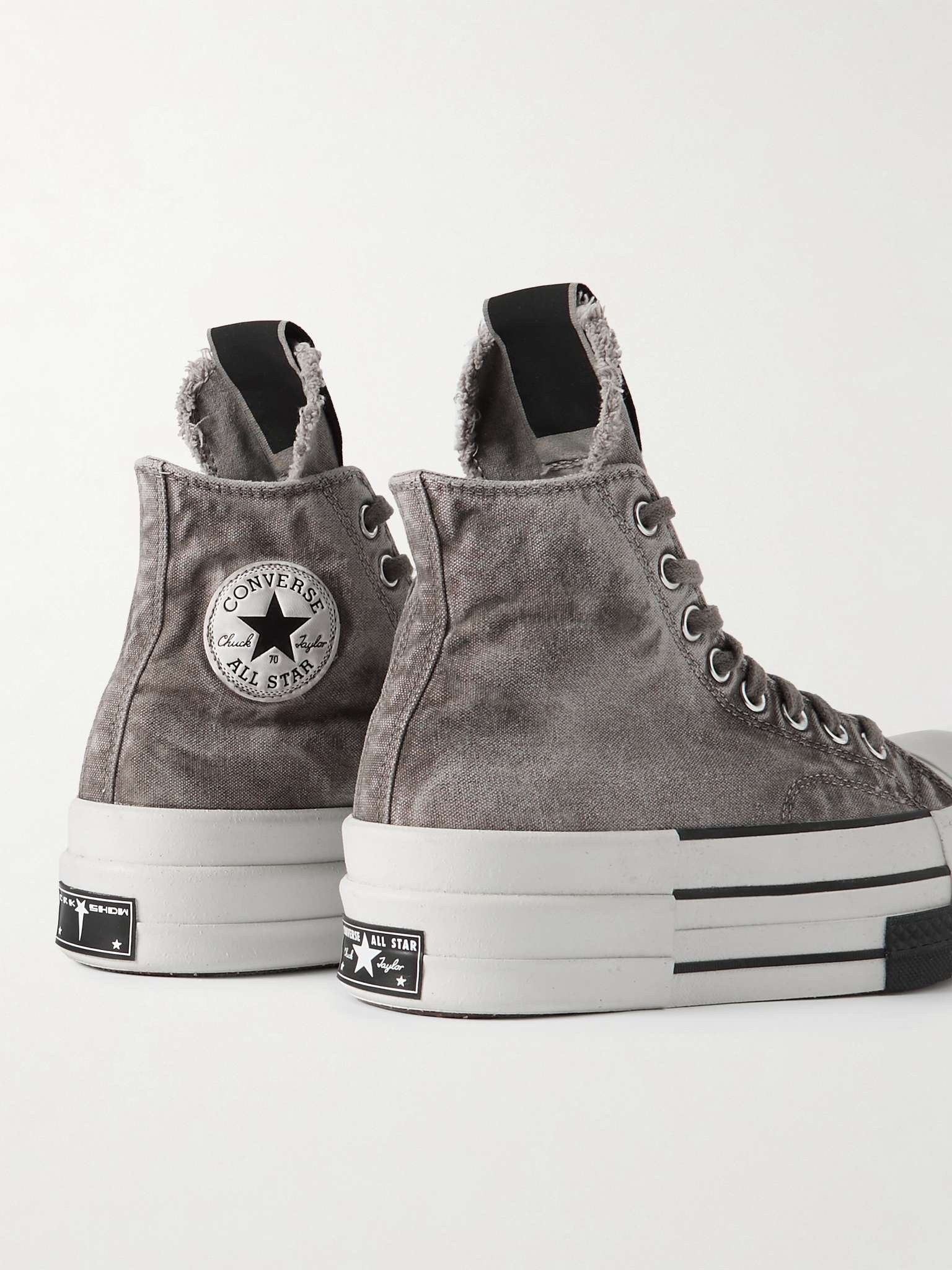 ⭐️K⭐️です。 Converse + Converse DBL DRKSTAR Distressed Over-Dyed Canvas