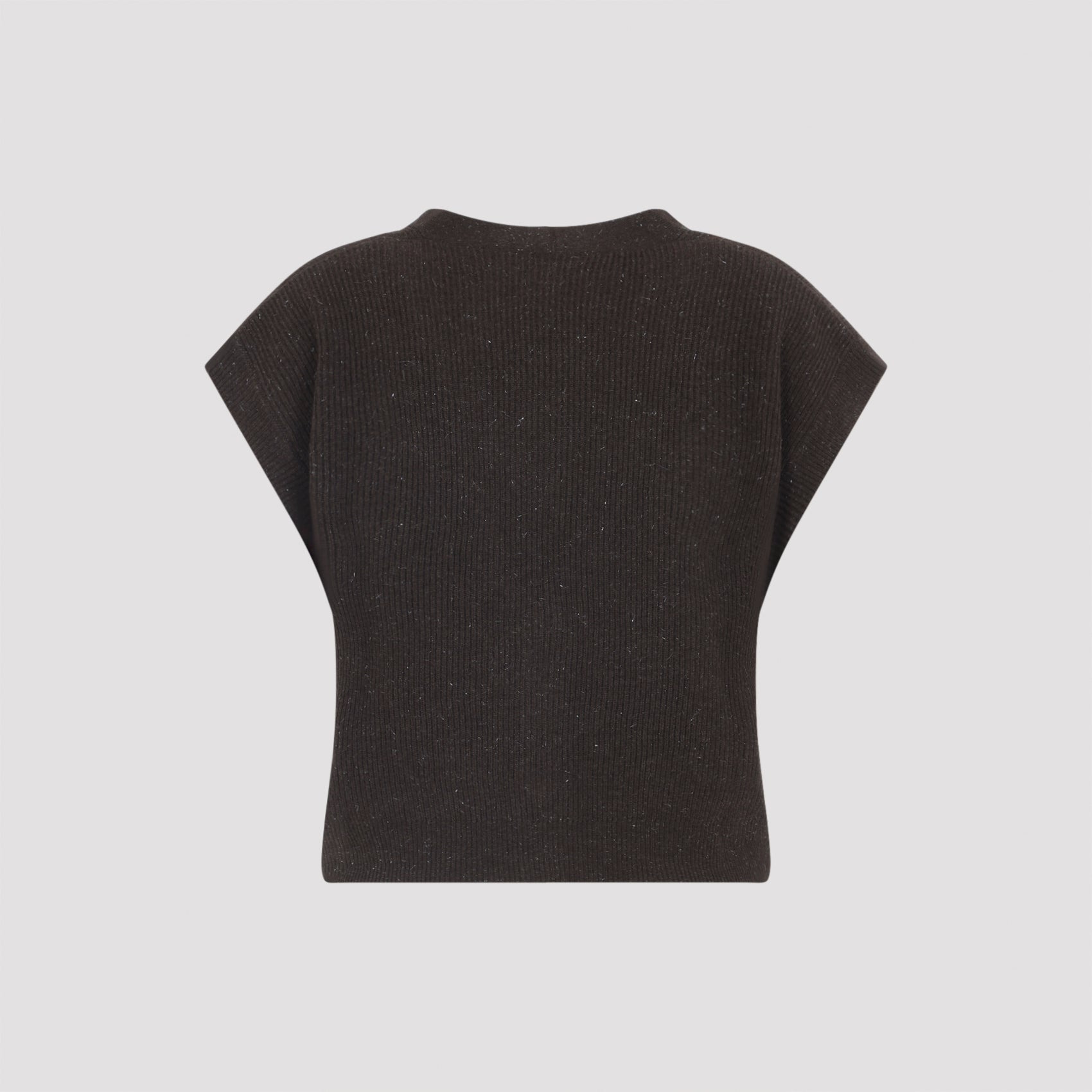 PESERICO - Peserico Lurex Sleeveless Cardigan Women - 2