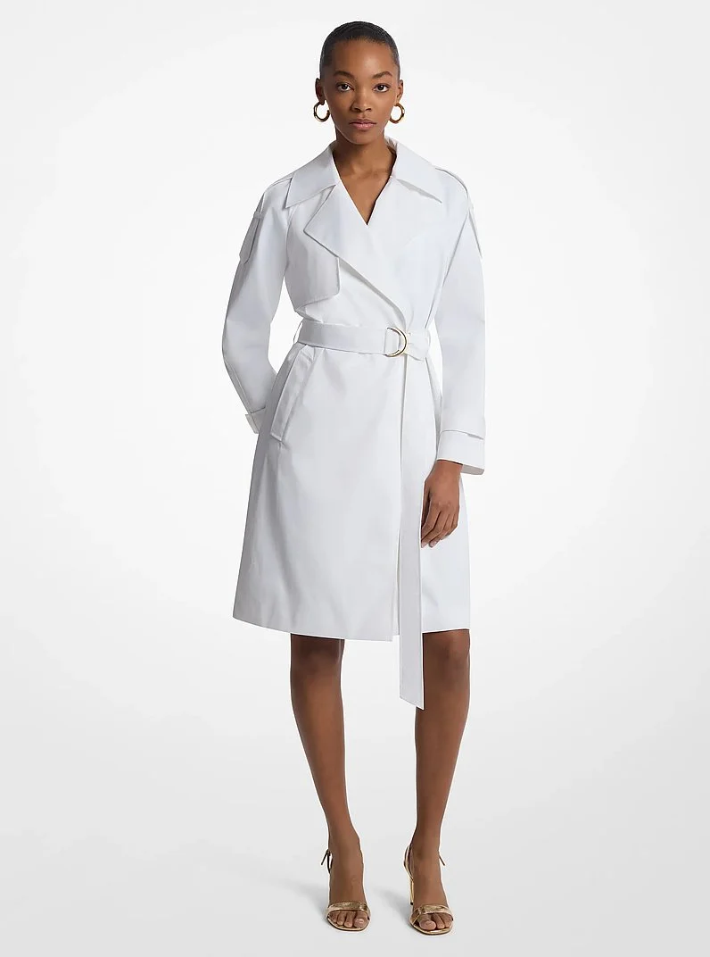 Belted Trench Coat - 1