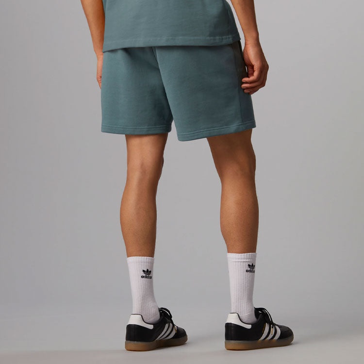adidas x Pharrell Humanrace Small Logo Shorts 'Grey Blue' HJ7068 - 6