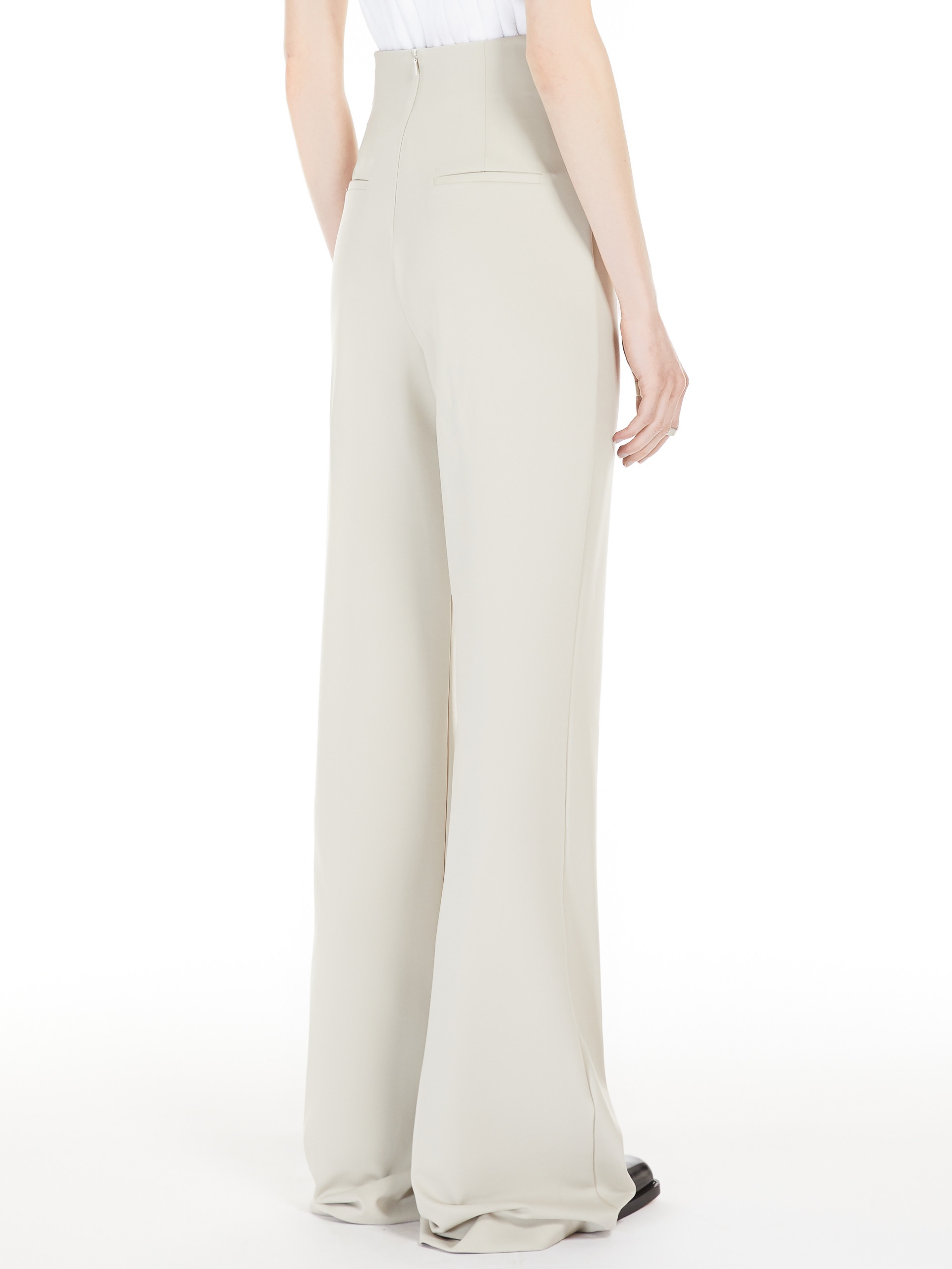 OLEA High-waisted scuba jersey trousers - 4