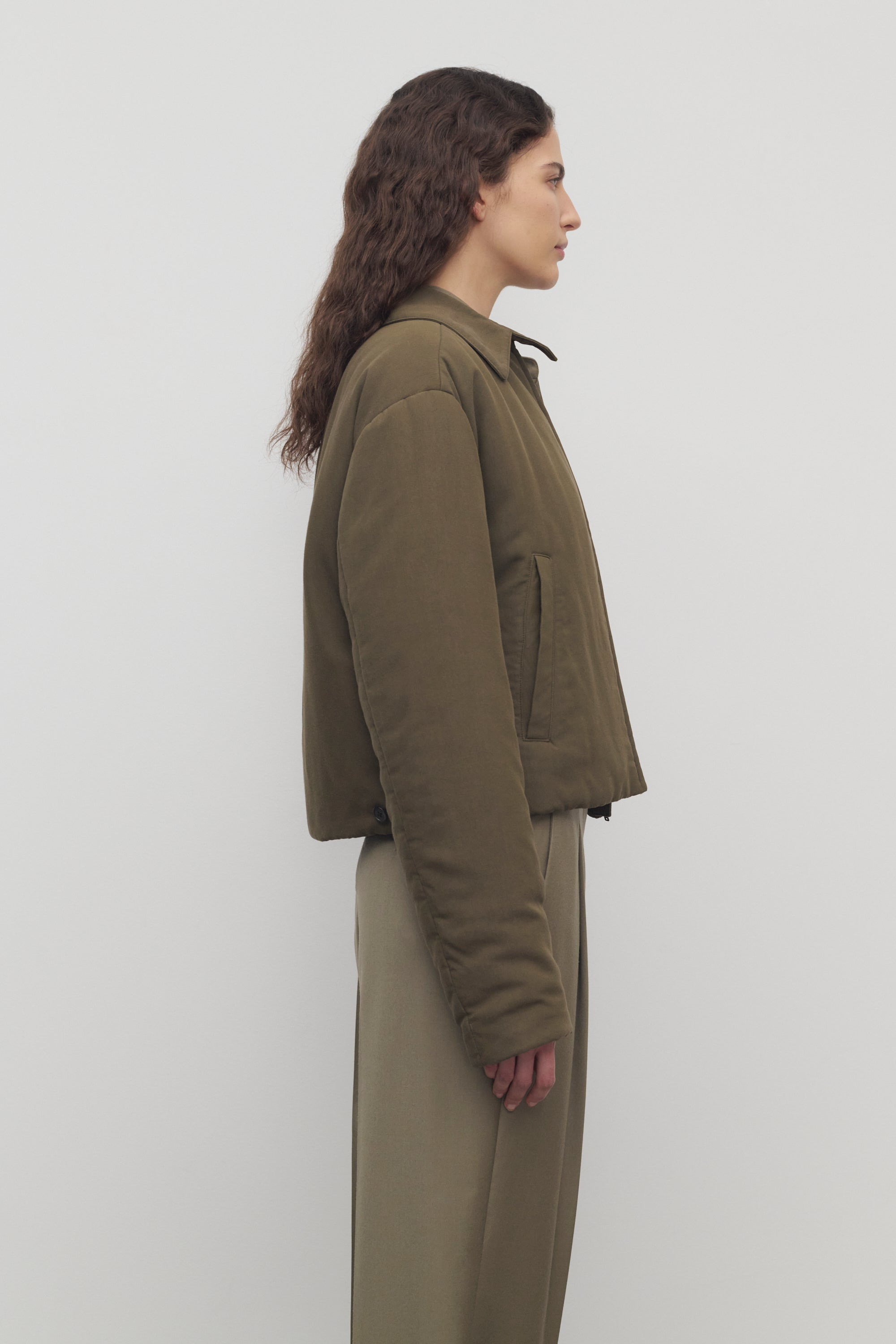 Nerys Jacket in Viscose and Silk - 4