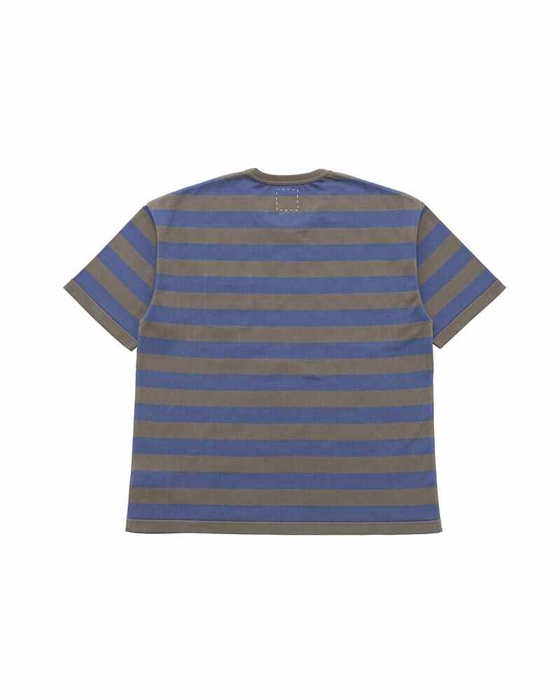 BORDER JUMBO KNIT TEE S/S (SIC) OLIVE - 2
