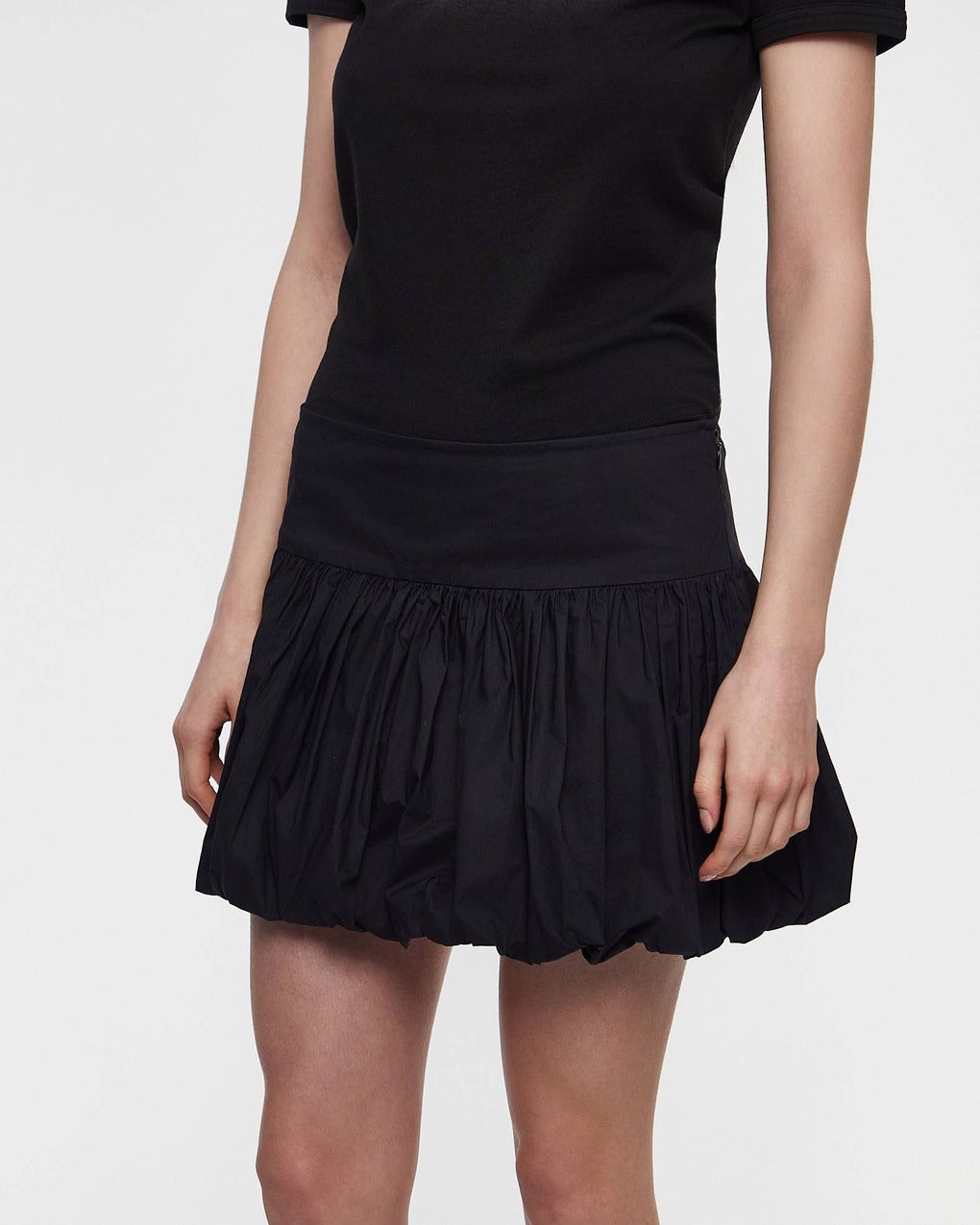 Skirt Cyprus Balloon Mini Black - 2