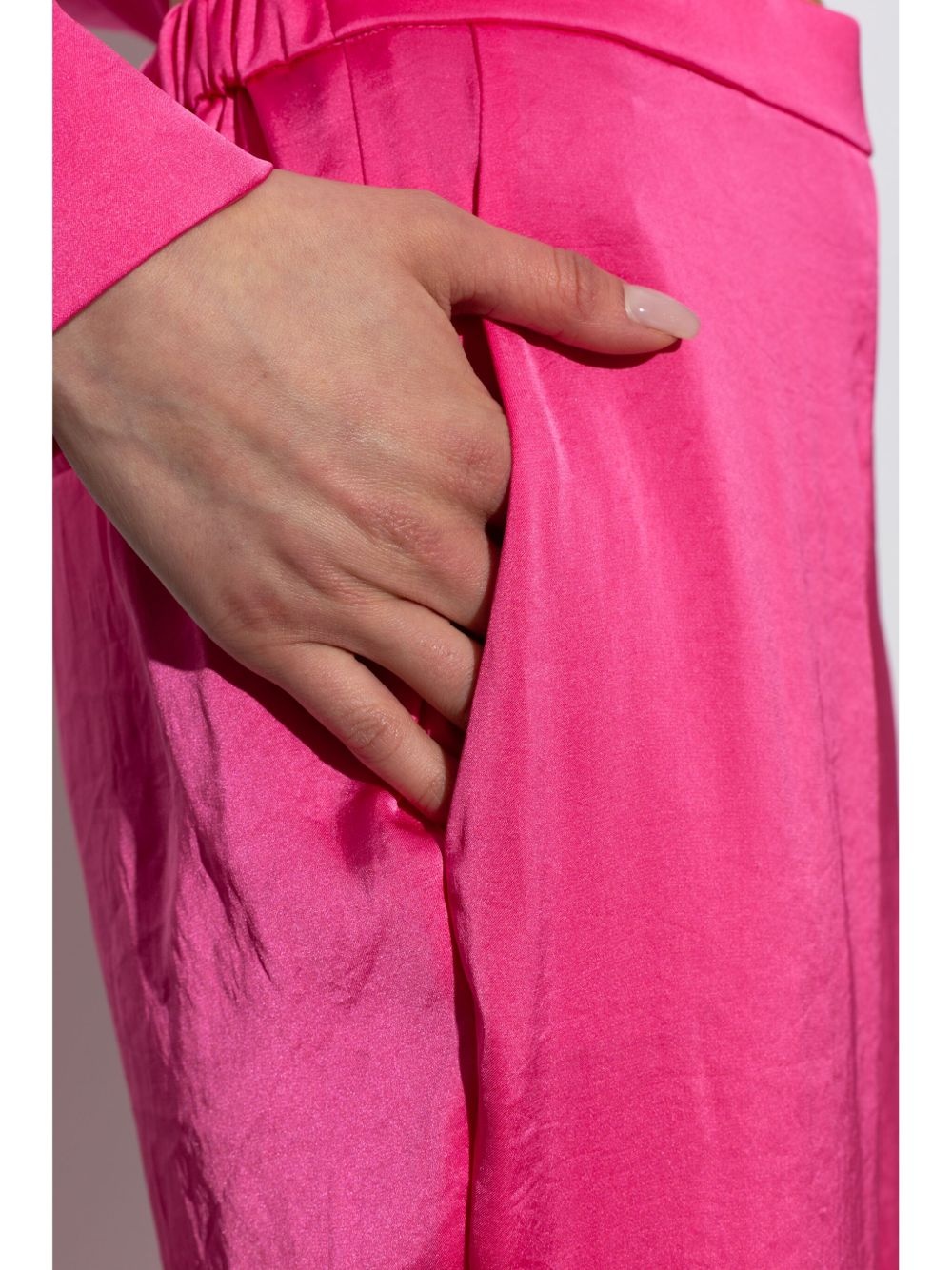 satin tailored trousers - 5