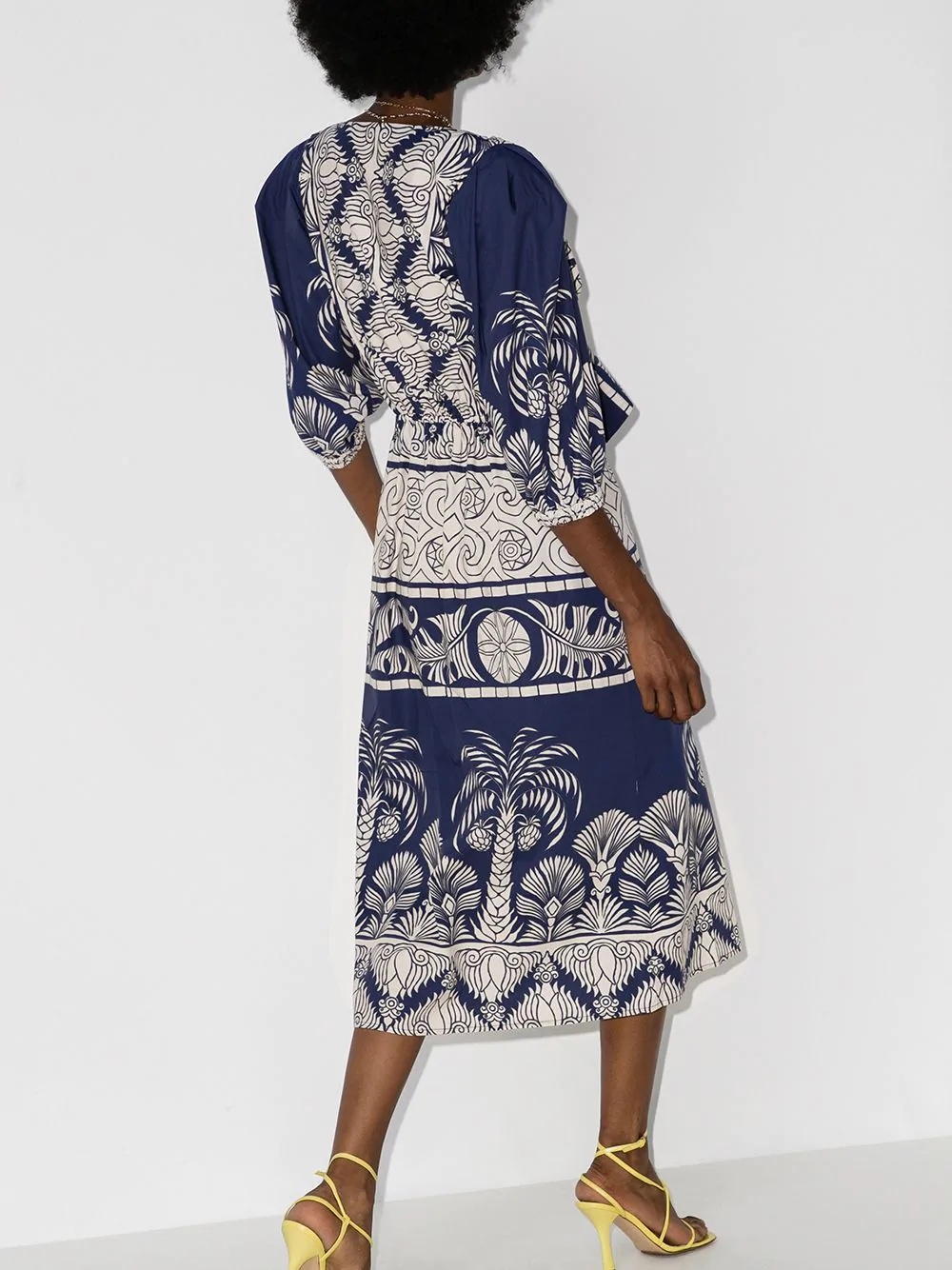 Any Route Goes printed midi dress - 3