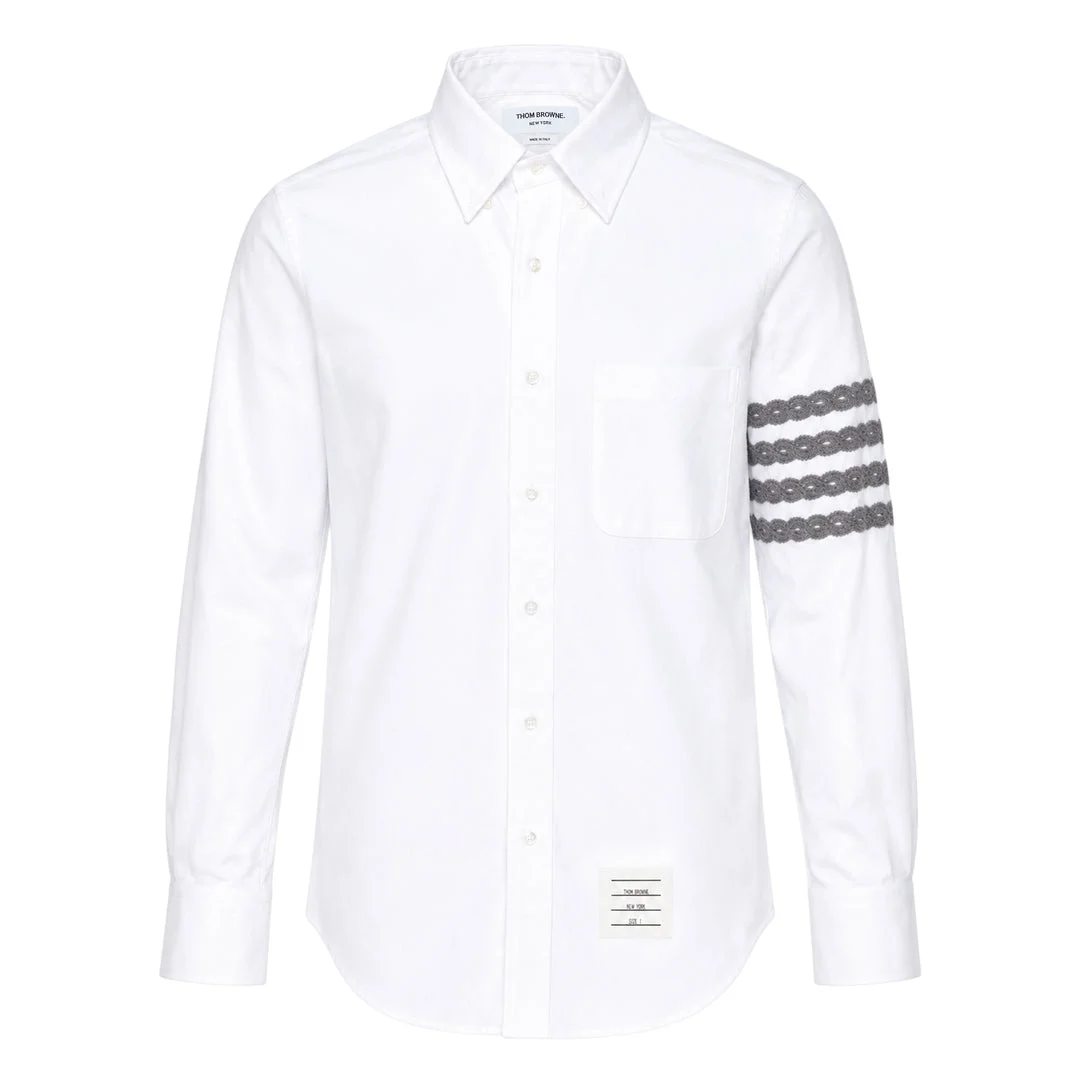 Straight Fit Long Sleeve Shirt - 1