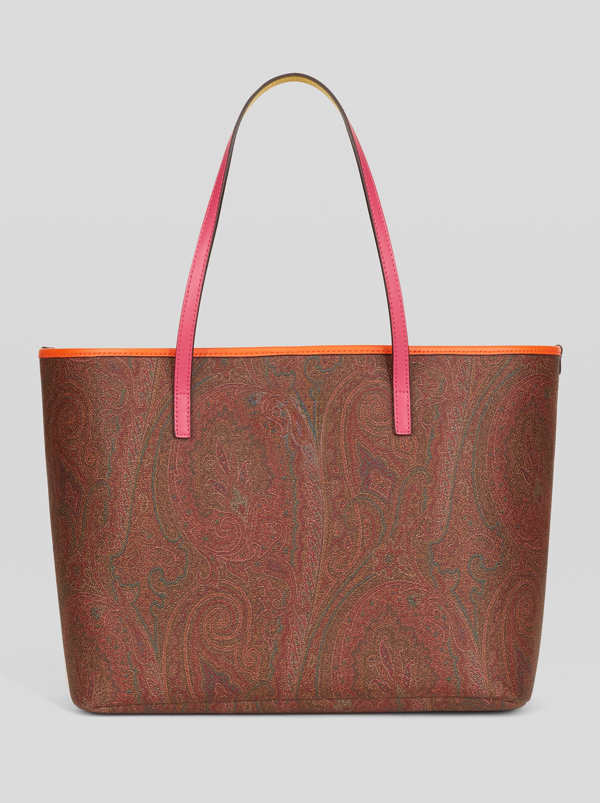 PAISLEY SHOPPING BAG WITH MULTI-COLOUR DETAILS - 5
