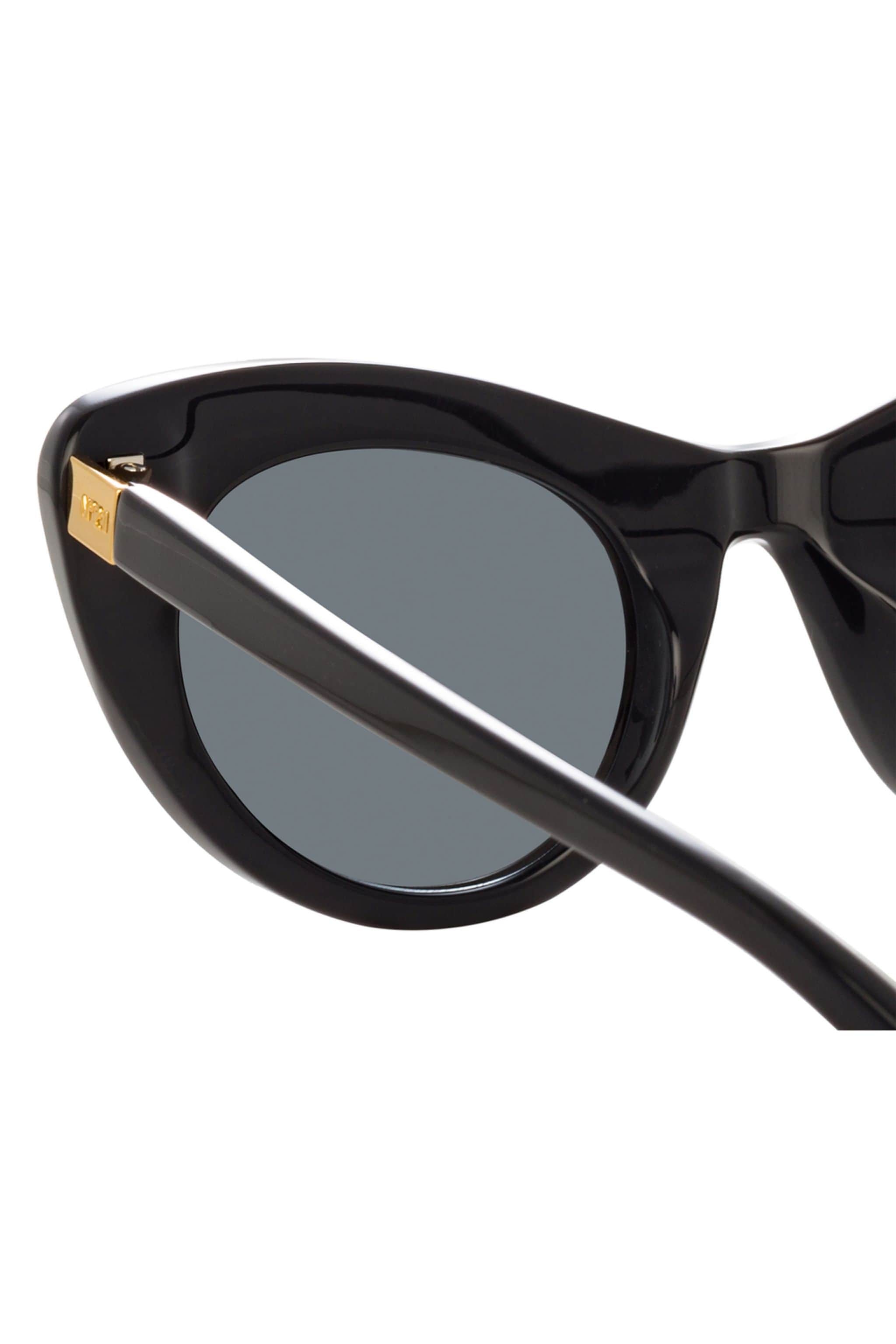 CRYSTAL-EMBELLISHED CAT-EYE SUNGLASSES - 4