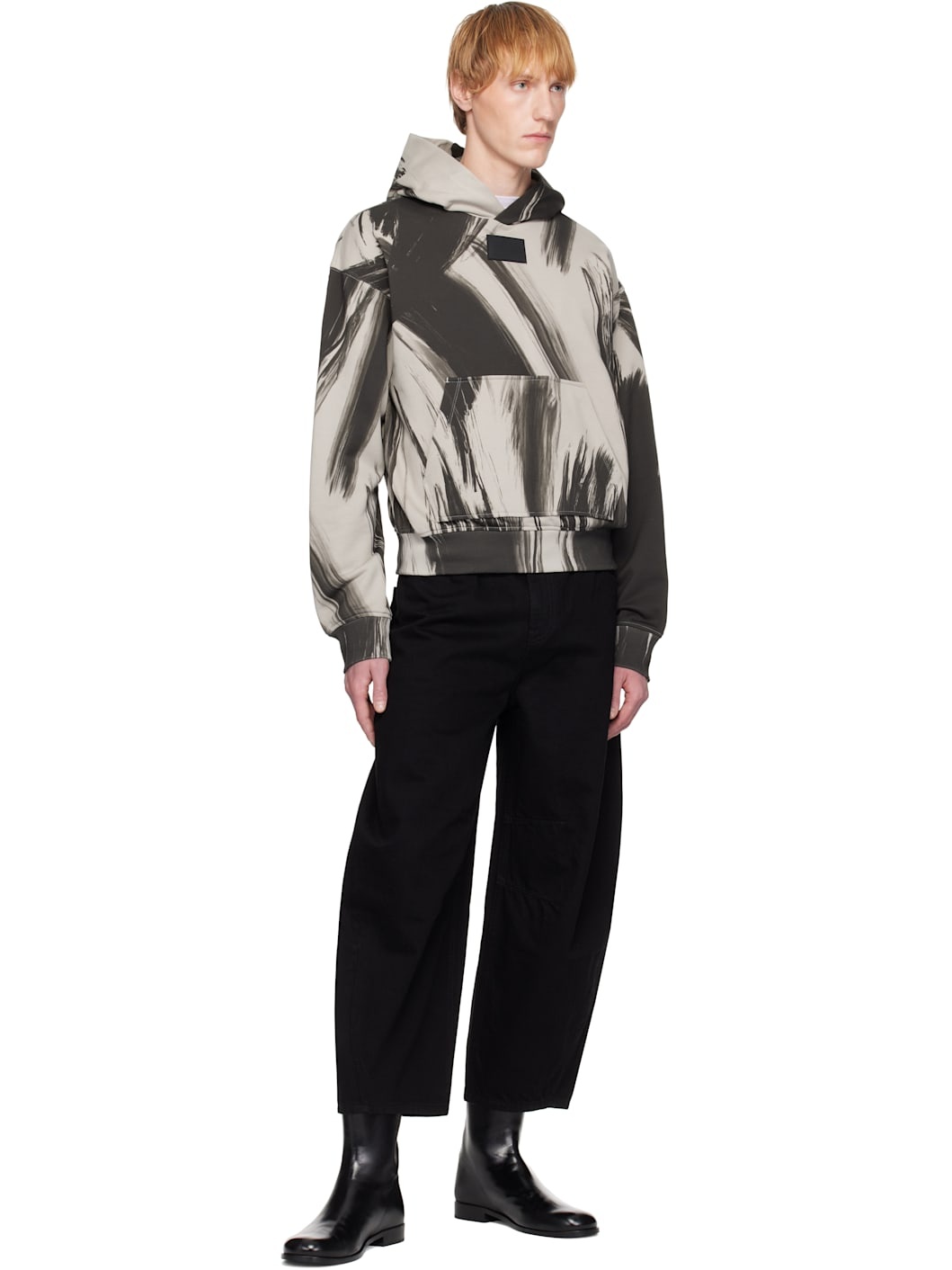 Helmut Lang FEATHER STUDIO HOODIE | REVERSIBLE