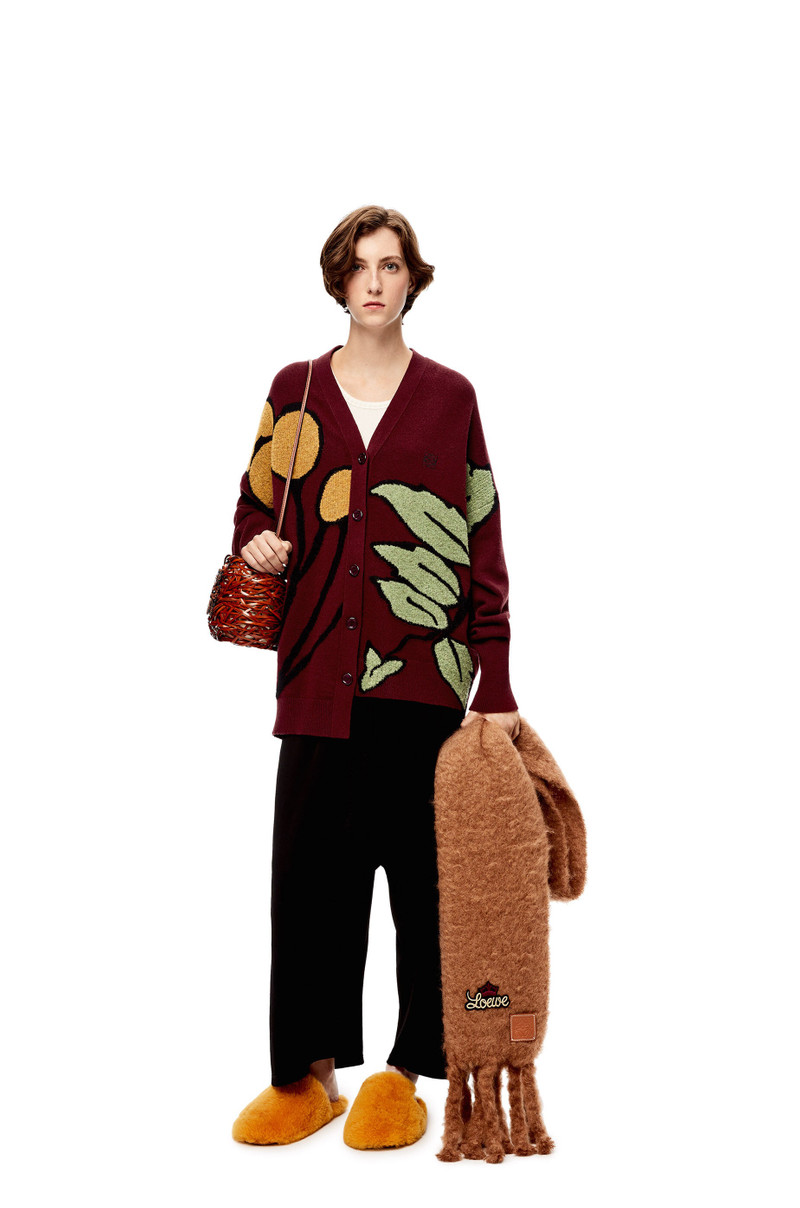 Loewe Balloon trousers in viscose crepe jersey outlook
