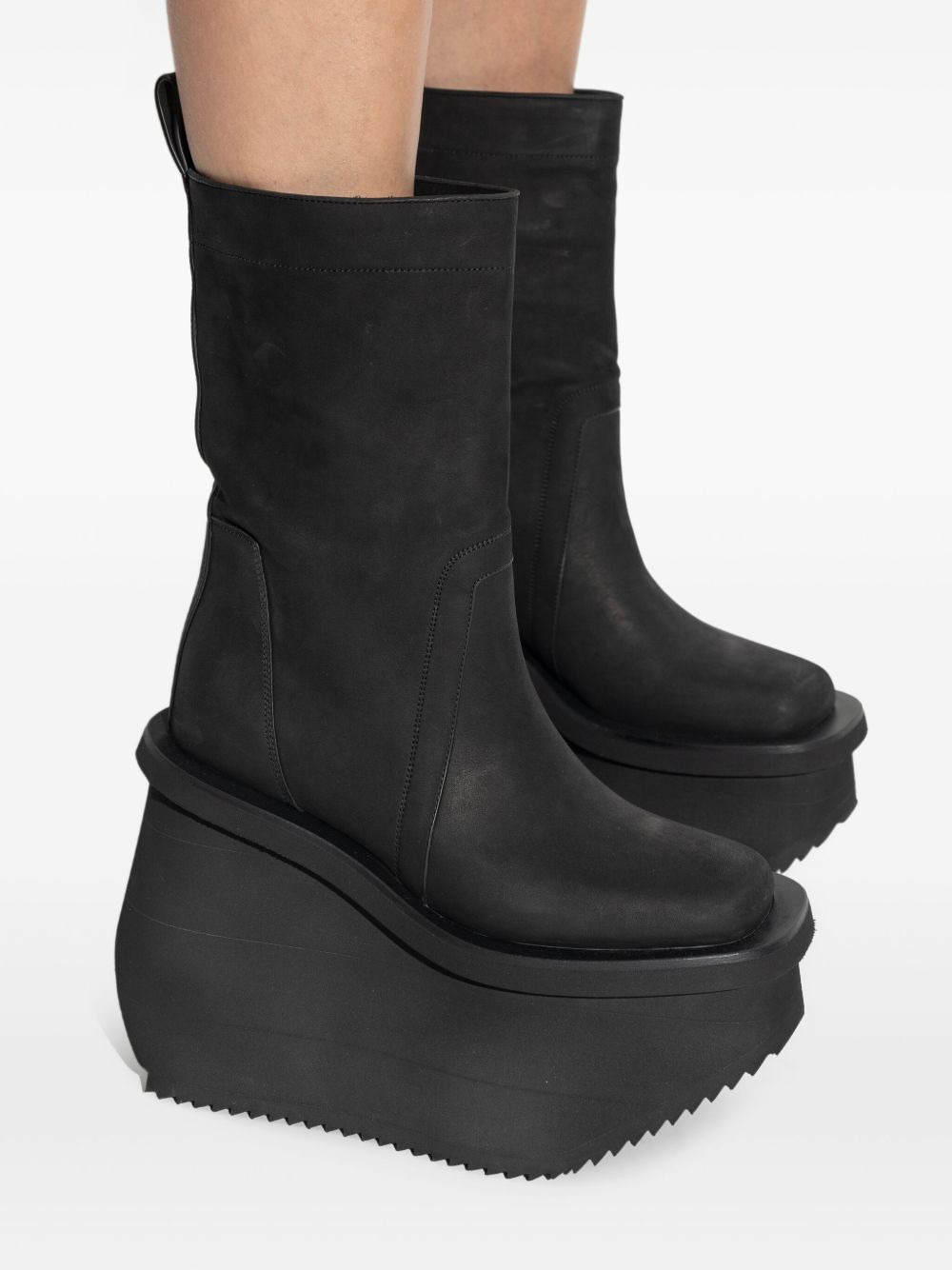 platform ankle boots - 5