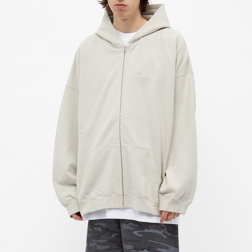 Balenciaga Resort Oversized Zip Hoody - 5