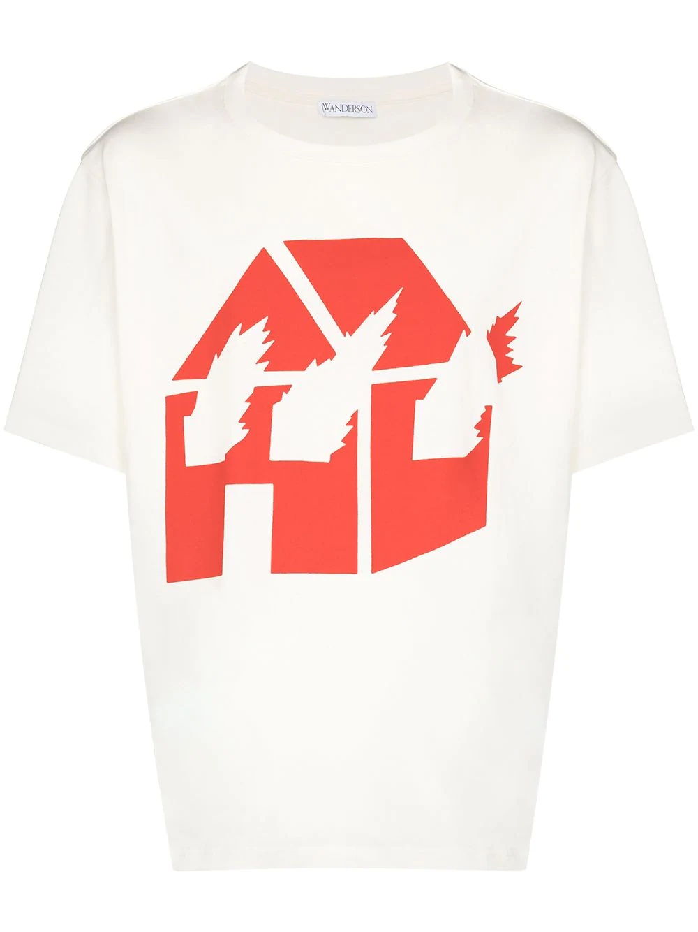 x David Wojnarowicz Burning House T-shirt - 1