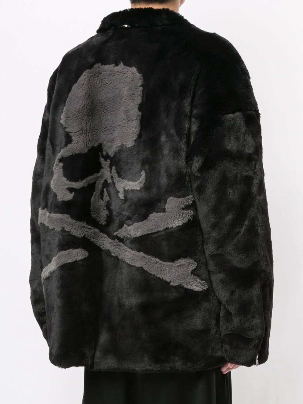 skull print zipped jacket - 4