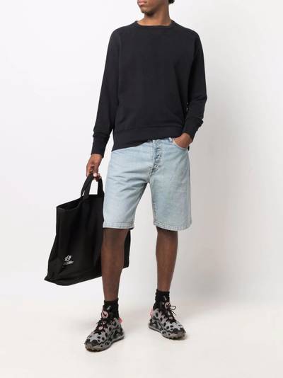 Levi's solid-colour crewneck sweatshirt outlook