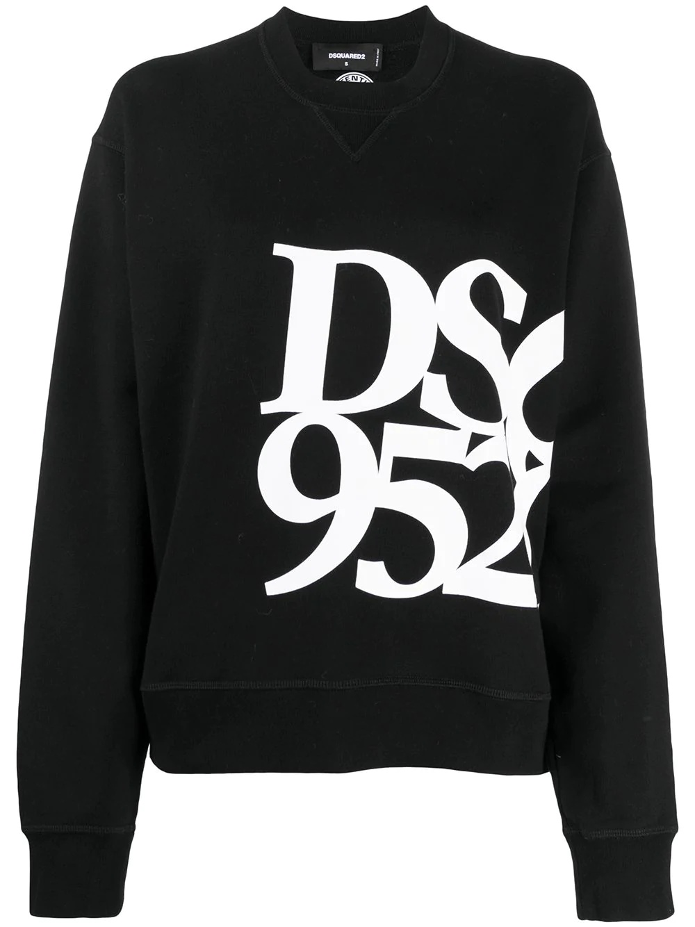 logo-print sweatshirt - 1