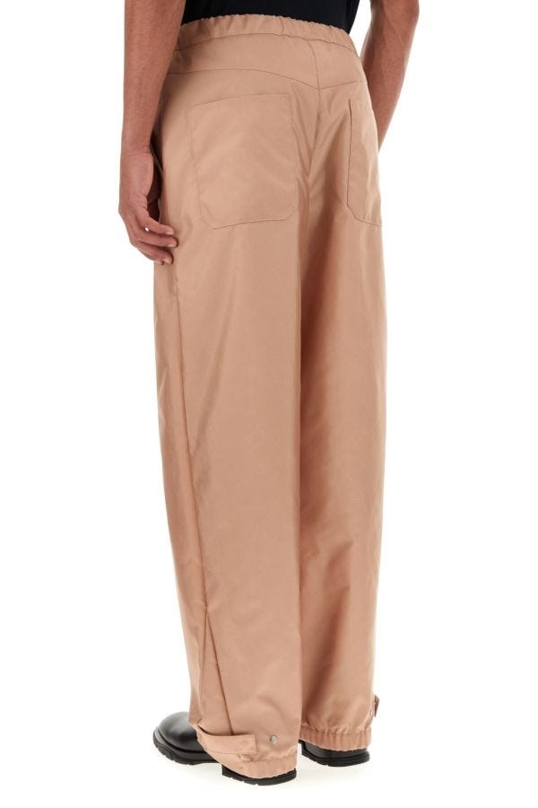 Powder pink nylon pant - 5
