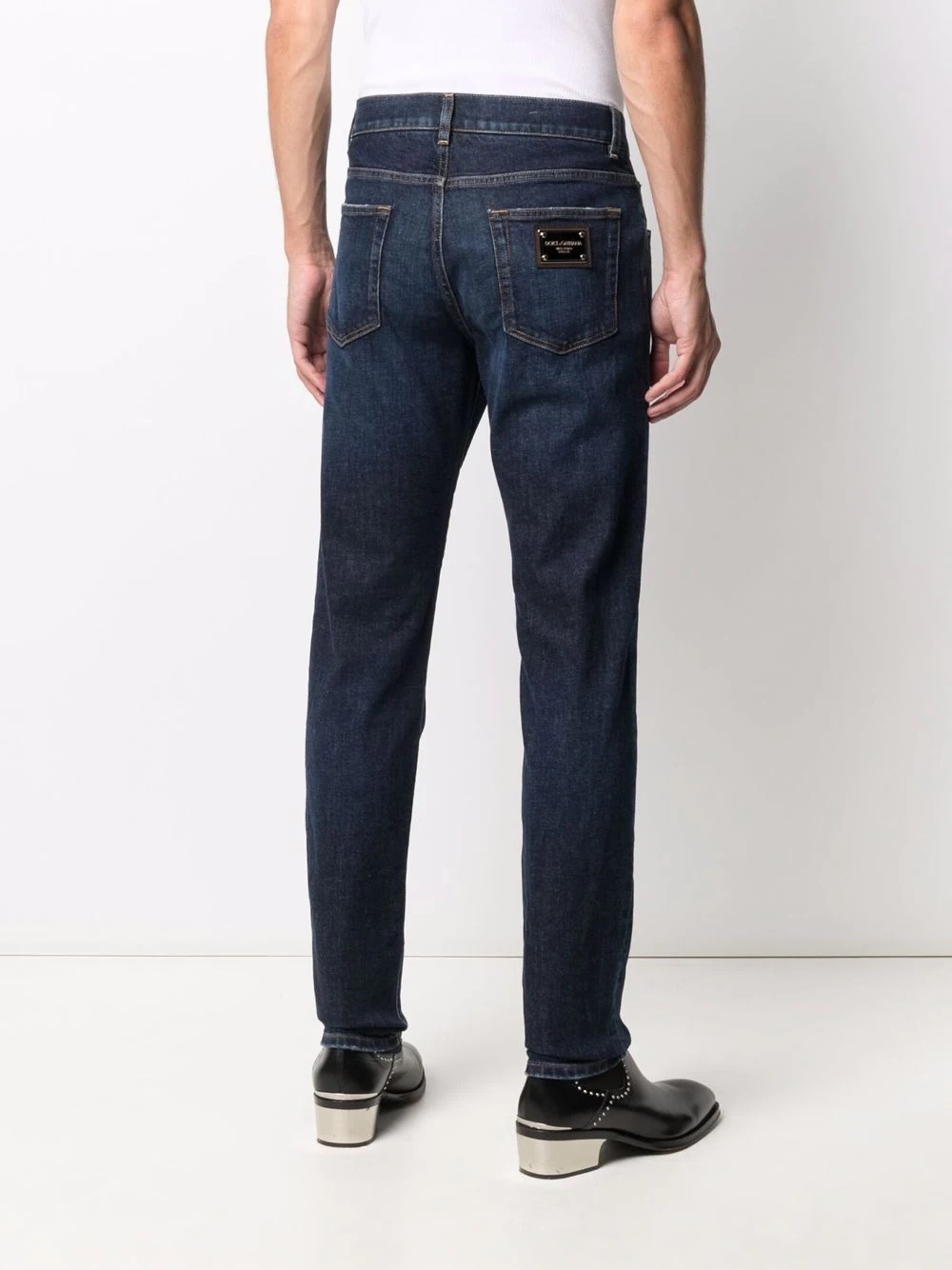 ripped-detail denim jeans - 4