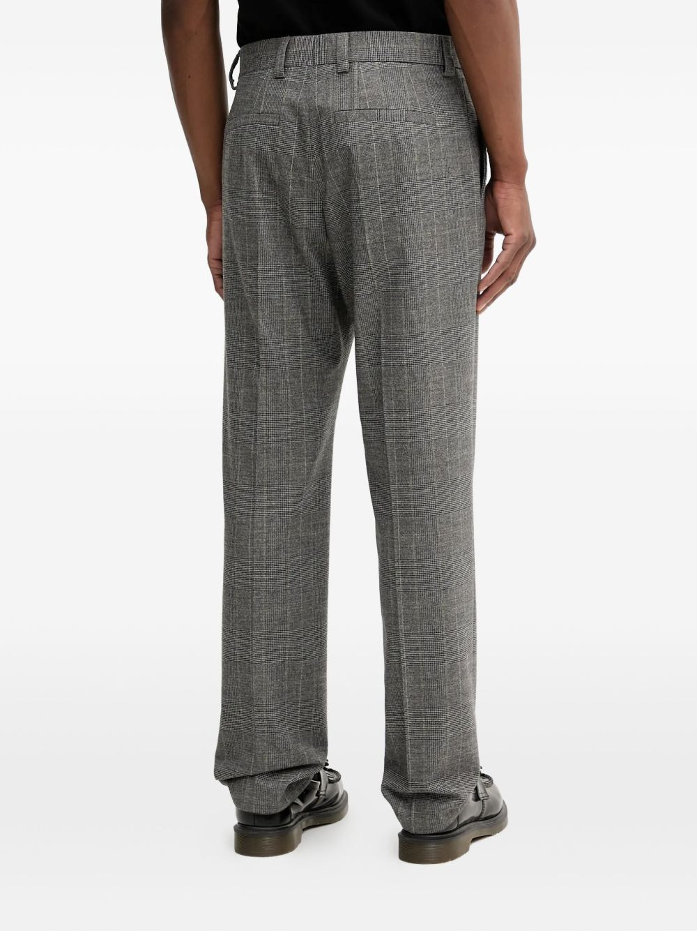 checked suit trousers - 3