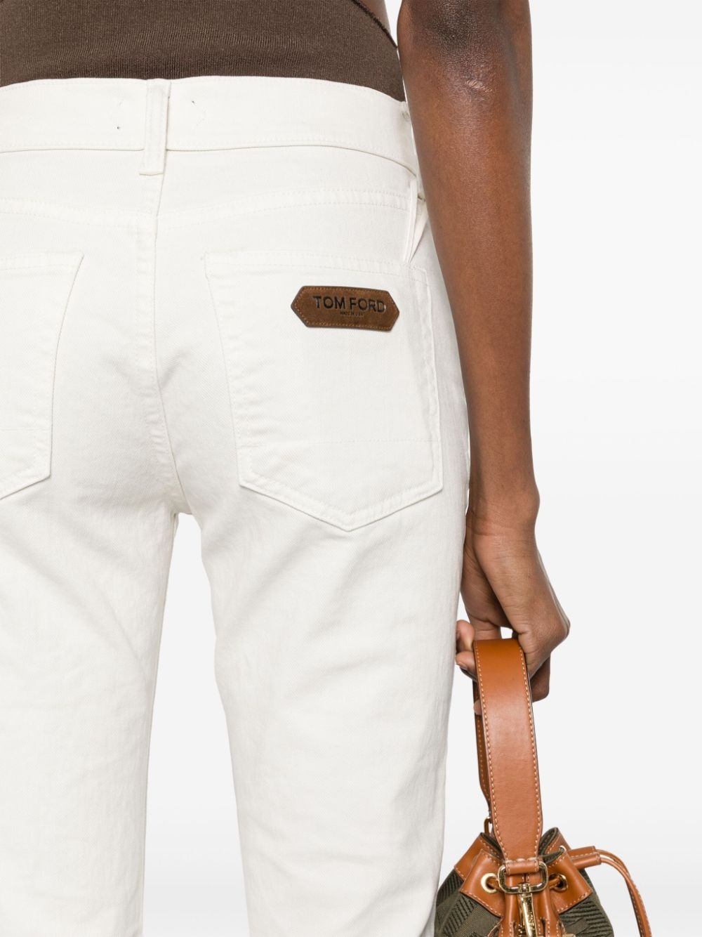 straight-leg  jeans - 5