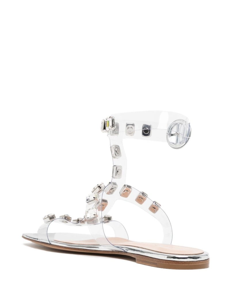 crystal-embellished sandals - 3