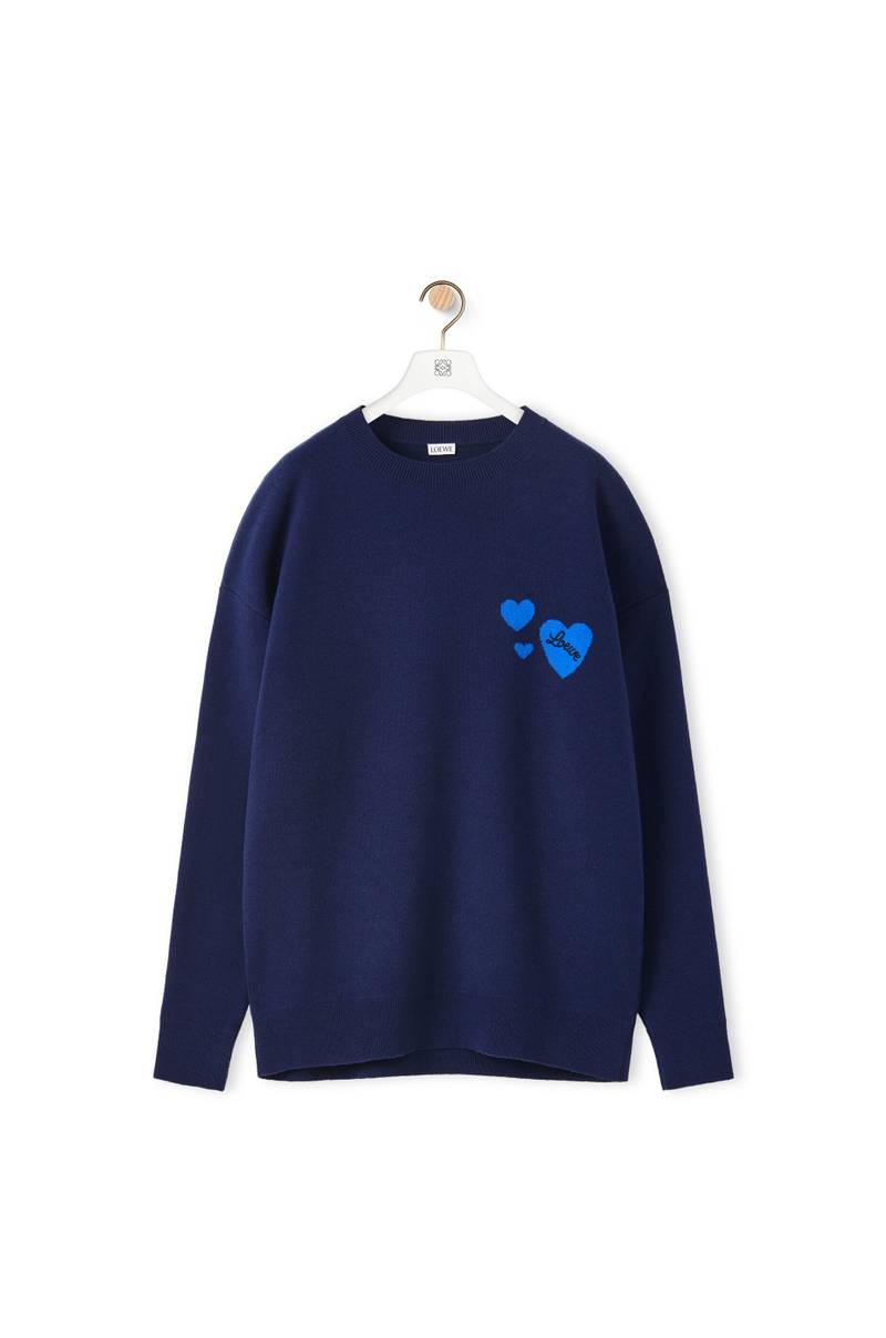 LOEWE heart sweater in wool 1