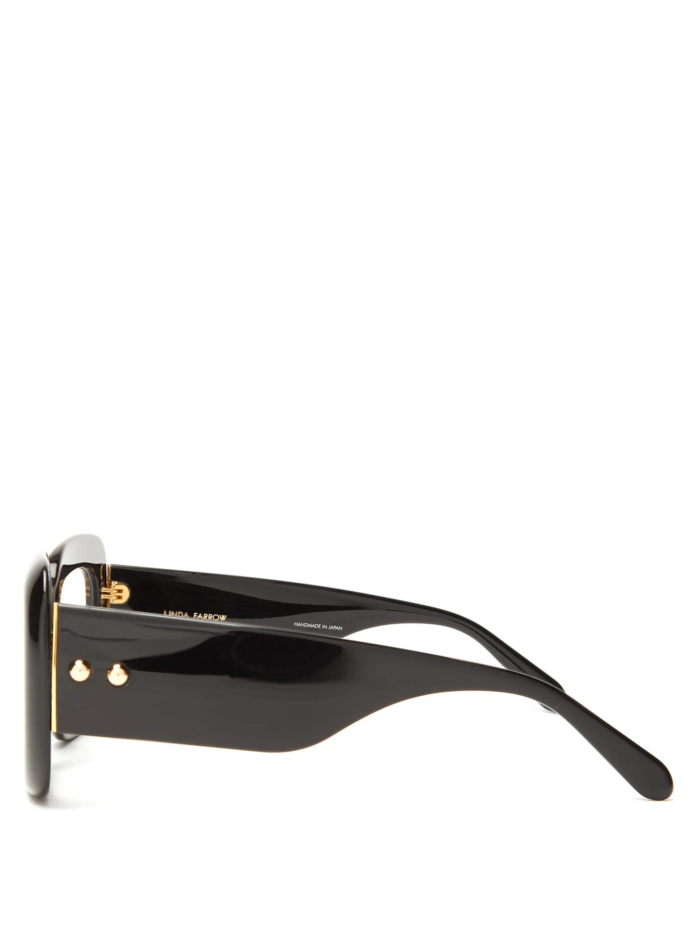 Oversized square acetate glasses - 4