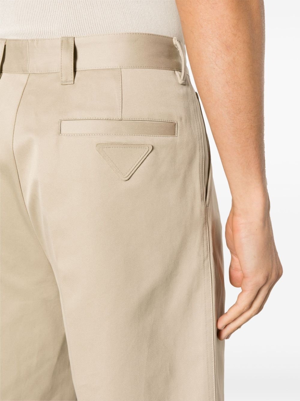 pleated wide-leg shorts - 5