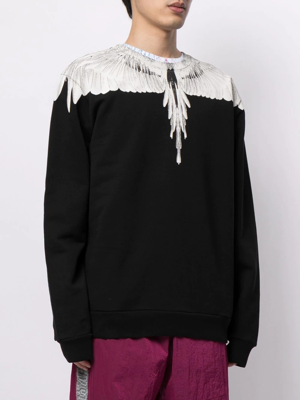 Wings crew neck sweatshirt - 3