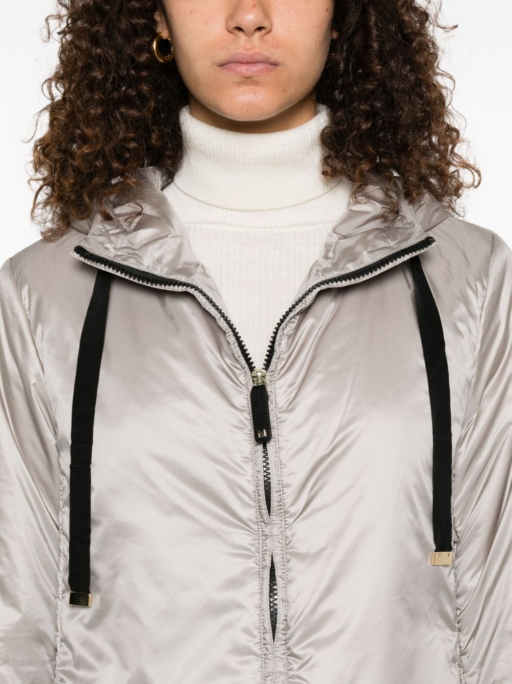 The Cube Green hooded zip-front jacket - 5