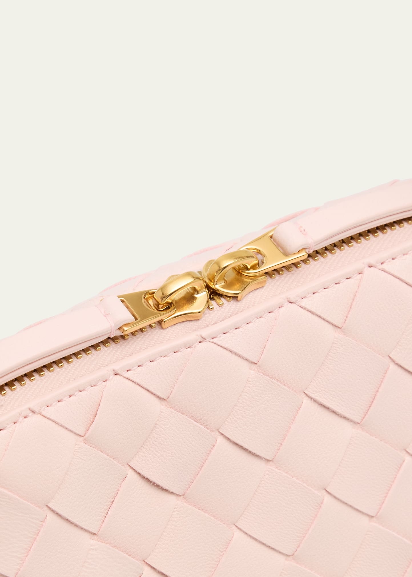Zip Leather Pouch Shoulder Bag - 5