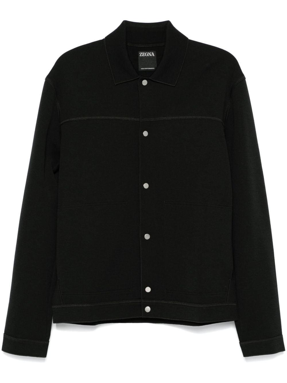 jersey shirt jacket - 1
