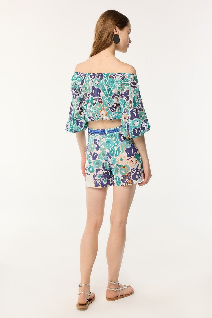 Short Chantal - Blue Pencilleo - 3