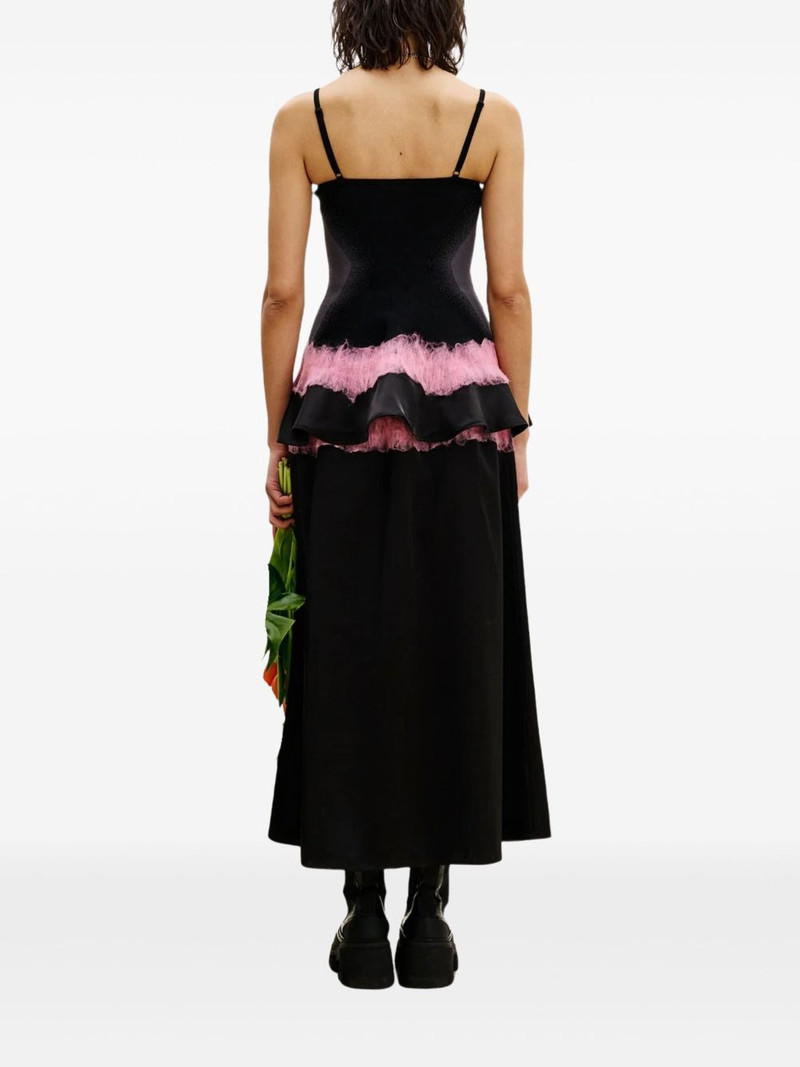 needle-punch ruffled skirt 3