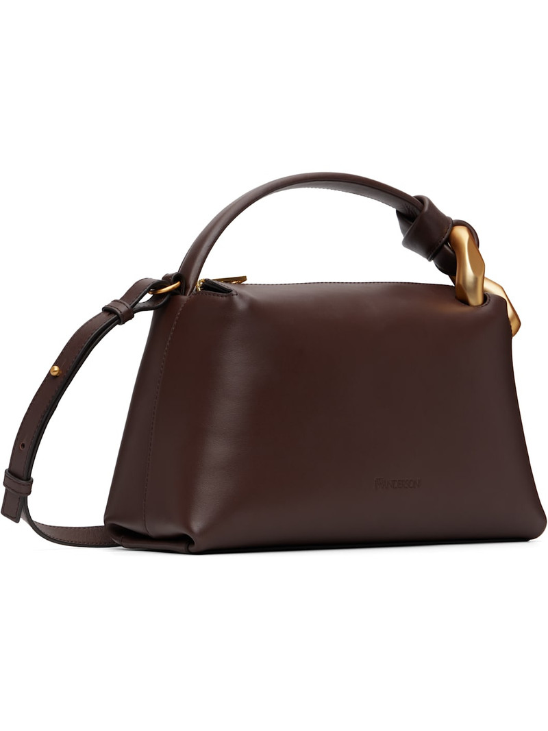 JW Anderson Burgundy 'The JWA Corner' Bag outlook