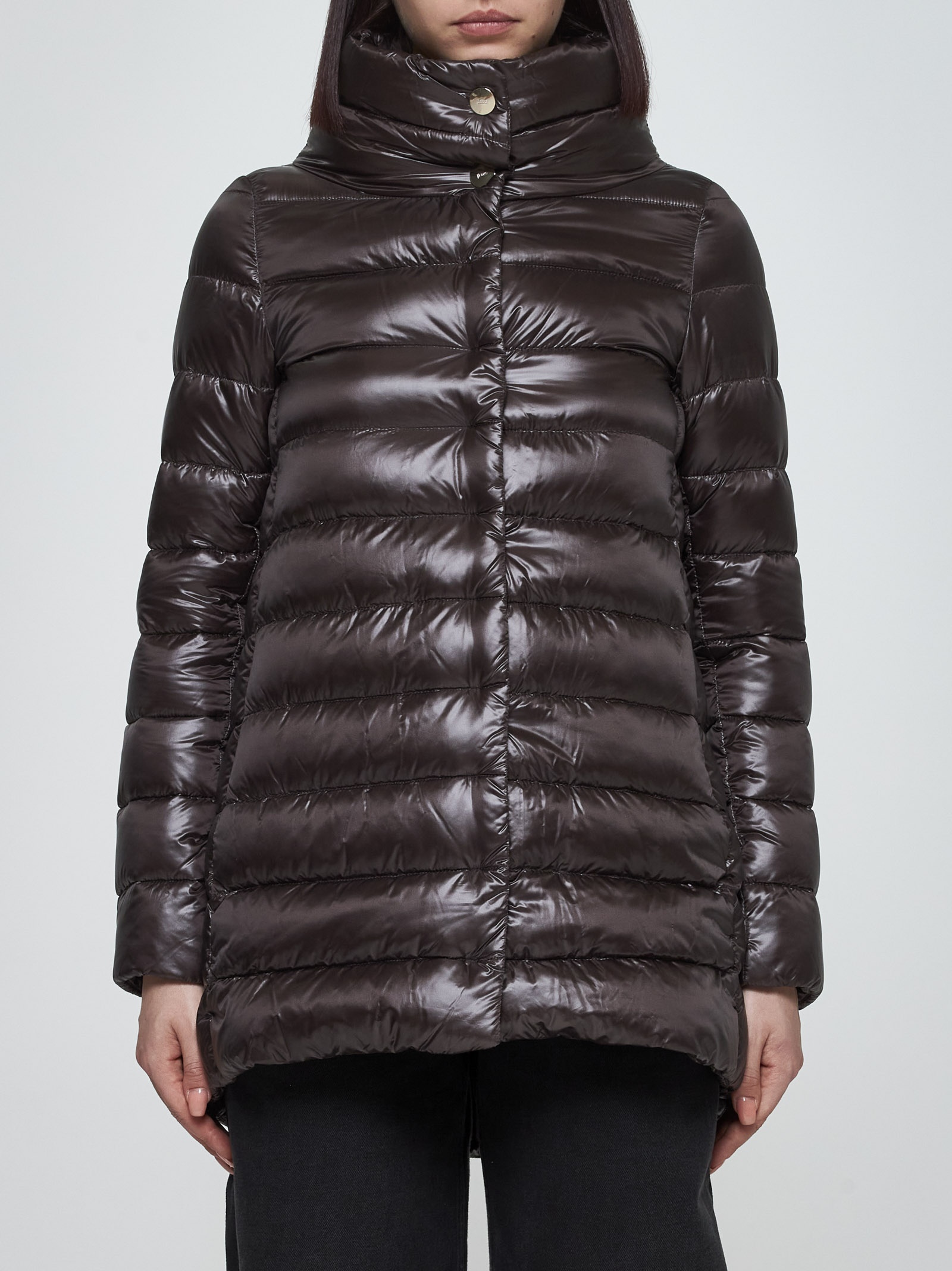 Amelia quilted nylon down jacket - 2